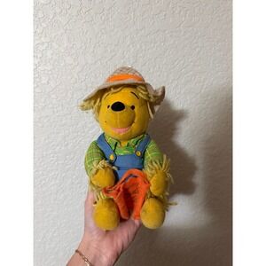 Vintage Winnie The Pooh Hunny Or Treat Halloween Plush Stuffed Animal Doll 9"